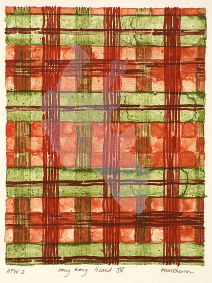 Artist: b'McPherson, Megan.' | Title: b'Hong Kong island IV' | Date: 1997, February | Technique: b'lithograph, printed in colour, from multiple stones' Artist: b'McPherson, Megan.' | Title: b'Hong Kong island IV' | Date: 1997, February | Technique: b'lithograph, printed in colour, from multiple stones'