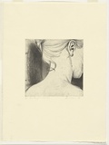 Artist: Headlam, Kristin. | Title: But the girl frowned. | Date: 1998 | Technique: etching and aquatint, printed in black ink, from one plate | Copyright: © Kristin Headlam, Licensed by VISCOPY, Australia