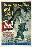 Artist: Kelly, Harry. | Title: We are fighting Tojo not each other. | Date: c.1942 | Technique: photo-lithograph, printed in colour, from multiple plates