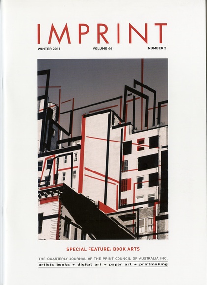 Artist: b'PRINT COUNCIL OF AUSTRALIA' | Title: b'Periodical | Imprint. Melbourne: Print Council of Australia, vol. 46, no. 2, 2011' | Date: 2011 Artist: b'PRINT COUNCIL OF AUSTRALIA' | Title: b'Periodical | Imprint. Melbourne: Print Council of Australia, vol. 46, no. 2, 2011' | Date: 2011