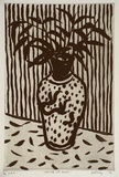 Artist: Money, John. | Title: Still life with leaves | Date: 1995, September | Technique: liftground-aquatint, printed in black ink, from one plate