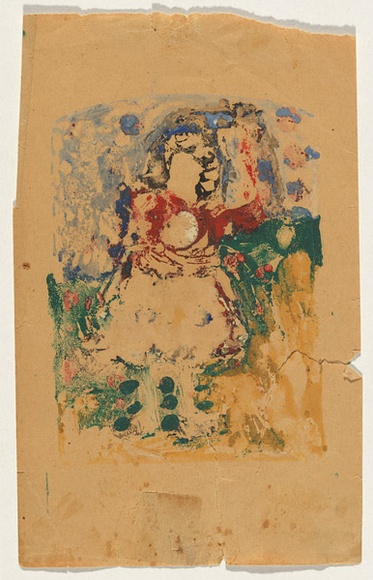 Artist: b'Nolan, Sidney.' | Title: b'(Female figure)' | Date: 1938 | Technique: b'print'