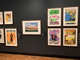 Title: Enjoy this trip: The art of music posters. Installation, National Gallery of Australia, Canberra, 2025 .3