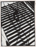 Artist: Rone. | Title: Not titled [railslide]. | Date: c. 2004 | Technique: stencil, printed in colour, from multiple stencils