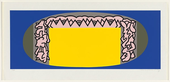Artist: b'LEACH-JONES, Alun' | Title: b'Mersey yellow' | Date: 1973 | Technique: b'screenprint, printed in colour, from multiple stencils' | Copyright: b'Courtesy of the artist' Artist: b'LEACH-JONES, Alun' | Title: b'Mersey yellow' | Date: 1973 | Technique: b'screenprint, printed in colour, from multiple stencils' | Copyright: b'Courtesy of the artist'