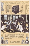 Artist: Women's Domestic Needlework Group. | Title: The song of the skirt | Date: 1979 | Technique: screenprint, printed in colour, from multiple stencils