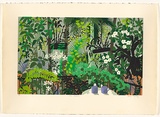 Artist: Newberry, Angela. | Title: The balcony. | Date: 1997 | Technique: screenprint, printed in colour, from eleven stencils