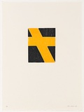 Artist: Nixon, John. | Title: Toil 4 | Date: 1991 | Technique: woodcuts, printed in colour, each from one interlocking block