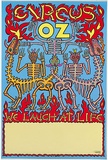 Title: Circus Oz- Skeletons | Date: 1998 | Technique: offset-lithograph, printed in colour, from multiple plates