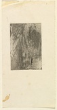 Artist: Halpern, Stacha. | Title: not titled [Abstraction] | Date: (1955-58) | Technique: etching and aquatint, printed in black ink, from one plate