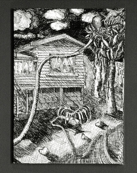 Artist: b'McBurnie, Ron.' | Title: b'Gluttony, lust and power.' | Date: 1993 | Technique: b'etching and aquatint, printed in black ink, from one plate' | Copyright: b'\xc2\xa9 Ron McBurnie' Artist: b'McBurnie, Ron.' | Title: b'Gluttony, lust and power.' | Date: 1993 | Technique: b'etching and aquatint, printed in black ink, from one plate' | Copyright: b'\xc2\xa9 Ron McBurnie'