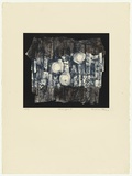 Artist: KING, Grahame | Title: Microform V | Date: 1971 | Technique: lithograph, printed in colour, from three stones [or plates]