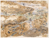 Artist: Wolseley, John. | Title: Remembering karla-nyanha | Date: 1997, May - July | Technique: lithograph, printed in colour, from five plates | Copyright: © John Wolseley. Licensed by VISCOPY, Australia