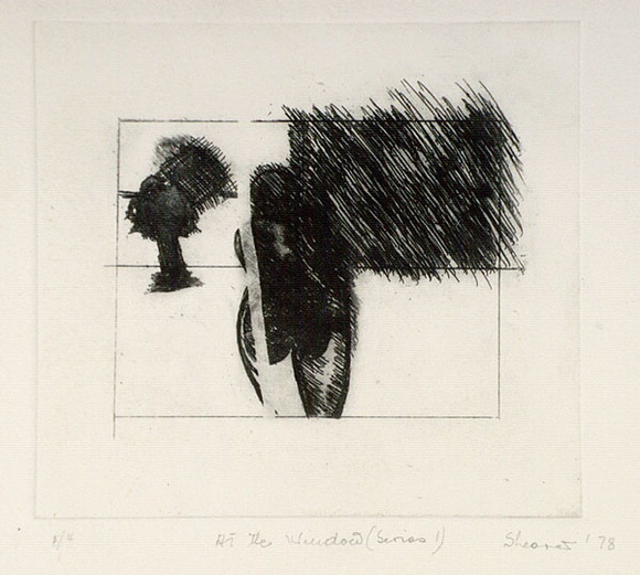 Artist: b'Shearer, Mitzi.' | Title: b'At the window (series 1)' | Date: 1978