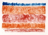 Artist: Buckley, Sue. | Title: Rosy red. | Date: 1968 | Technique: lithograph, printed in colour, from multiple stones [or plates] | Copyright: This work appears on screen courtesy of Sue Buckley and her sister Jean Hanrahan