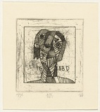 Artist: SELLBACH, Udo | Title: not titled | Date: 1960-80 | Technique: etching