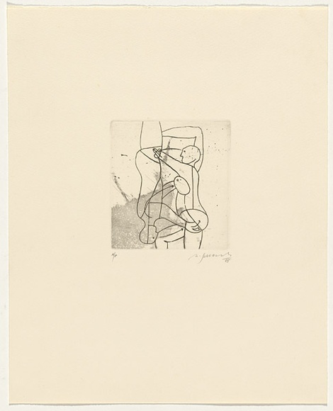 Artist: b'SELLBACH, Udo' | Title: b'not titled' | Date: 1960-80 | Technique: b'etching'