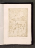 Artist: Simon, Bruno. | Title: Tatura dreams II. | Date: 1941-87 | Technique: photo-etching, printed in brown ink with plate-tone, from one zinc plate