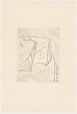 Title: Bed 3 | Date: 1978 | Technique: drypoint, printed in black ink, from one perspex plate