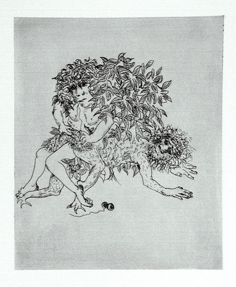 Artist: b'BOYD, Arthur' | Title: b'Story of a ruined man.' | Date: c.1970 | Technique: b'etching, printed in black ink, from one plate' | Copyright: b'Reproduced with permission of Bundanon Trust' Artist: b'BOYD, Arthur' | Title: b'Story of a ruined man.' | Date: c.1970 | Technique: b'etching, printed in black ink, from one plate' | Copyright: b'Reproduced with permission of Bundanon Trust'