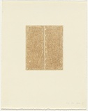 Artist: b'Mitelman, Allan.' | Title: b'not titled [brown]' | Date: 1992 | Technique: b'lithograph, printed in colour, from multiple stones' | Copyright: b'\xc2\xa9 Allan Mitelman'