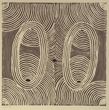Artist: b'Cherel, Kumanjayi (Butcher).' | Title: b'Eggs.' | Date: 1996, January - February | Technique: b'linocut, printed in black ink, from one block'