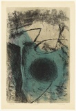 Artist: KING, Grahame | Title: Crater | Date: 1963 | Technique: lithograph, printed in colour, from four stones [or plates]