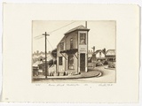 Artist: b'PLATT, Austin' | Title: b'Emma Chisset, Paddington' | Date: 1981 | Technique: b'etching, printed in black ink, from one plate'