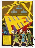 Artist: Clutterbuck, Bob. | Title: The A.I.E.U. | Date: 1984 | Technique: screenprint, printed in colour, from multiple stencils