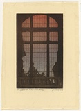 Artist: b'Traill, Jessie.' | Title: b'The first night, Turret Theatre.' | Date: 1929 | Technique: b'etching and aquatint, printed in colour, from two plates'