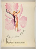 Artist: Burdett, Frank. | Title: Retain the bloom of youth Berlei foundation garments. | Date: 1934-39 | Technique: lithograph, printed in colour, from multiple stones [or plates]