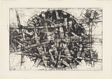Artist: Kemp, Roger. | Title: Rhythmic circle. | Date: 1973-74 | Technique: etching, printed in black ink, from magnesium plate