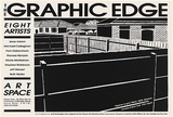 Artist: Stewart, Jeff. | Title: The Graphic Edge. Eight artists... Art Space. | Date: 1987 | Technique: screenprint, printed in black ink, from one stencil
