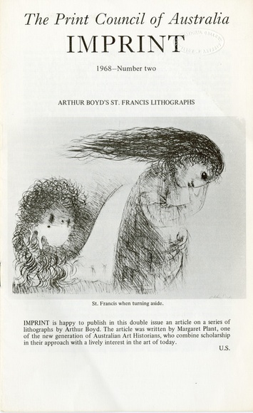 Artist: b'PRINT COUNCIL OF AUSTRALIA' | Title: b'Periodical | Imprint. Melbourne: Print Council of Australia, vol. 03, no. 2, 1968' | Date: 1968 Artist: b'PRINT COUNCIL OF AUSTRALIA' | Title: b'Periodical | Imprint. Melbourne: Print Council of Australia, vol. 03, no. 2, 1968' | Date: 1968