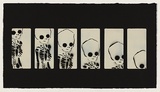 Artist: VEXTA. | Title: War victim. | Date: 2004 | Technique: stencil, printed in black ink, from multiple stencils