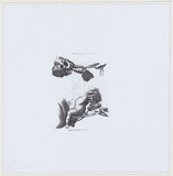 Artist: b'Lohse, Kate.' | Title: b'not titled' | Date: 2003 | Technique: b'screenprint, printed in black ink, from one screen'