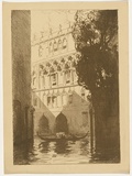 Artist: Streeton, Arthur. | Title: The Palace | Date: (1912) | Technique: lithograph, printed in brown ink, from one stone