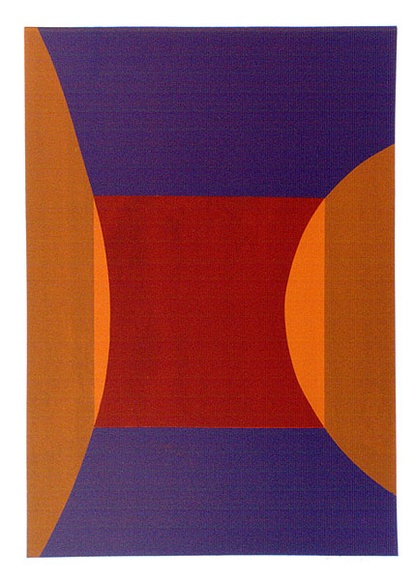 Artist: b'WICKS, Arthur' | Title: b'Orbital III' | Date: 1968 | Technique: b'screenprint, printed in colour, from multiple stencils' Artist: b'WICKS, Arthur' | Title: b'Orbital III' | Date: 1968 | Technique: b'screenprint, printed in colour, from multiple stencils'