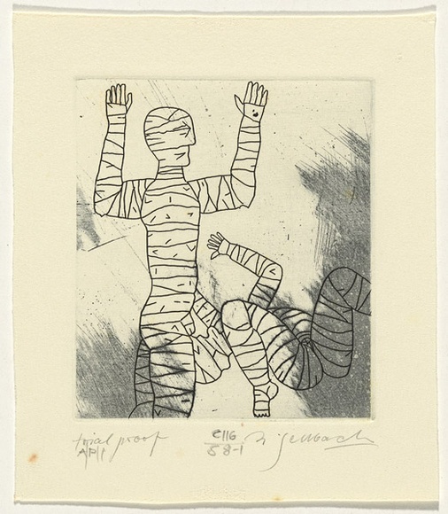 Artist: b'SELLBACH, Udo' | Title: b'not titled' | Date: 1960-80 | Technique: b'etching'