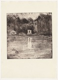Artist: b'Headlam, Kristin.' | Title: b'Folly' | Date: 1993 | Technique: b'etching, printed in brown ink, from one copper plate'