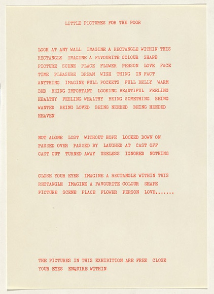Artist: b'MacPherson, Robert.' | Title: b'Little pictures for the poor' | Date: 1983 | Technique: b'offset-lithograph' | Copyright: b'\xc2\xa9 Robert Macpherson' Artist: b'MacPherson, Robert.' | Title: b'Little pictures for the poor' | Date: 1983 | Technique: b'offset-lithograph' | Copyright: b'\xc2\xa9 Robert Macpherson'