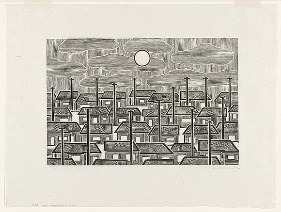 Artist: b'Groblicka, Lidia.' | Title: b'For the individualist only' | Date: 1969 | Technique: b'woodcut, printed in black ink, from one block' Artist: b'Groblicka, Lidia.' | Title: b'For the individualist only' | Date: 1969 | Technique: b'woodcut, printed in black ink, from one block'