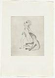 Artist: BOYD, Arthur | Title: Colour blind. | Date: 1970 | Technique: etching, printed in black ink, from one plate | Copyright: Reproduced with permission of Bundanon Trust