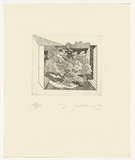 Artist: SELLBACH, Udo | Title: not titled | Date: 1960-80 | Technique: etching