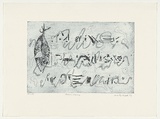 Artist: b'McMaster, Anne.' | Title: b'Autumn evening' | Date: 1989 | Technique: b'collagraph, printed in black ink, from one plate'