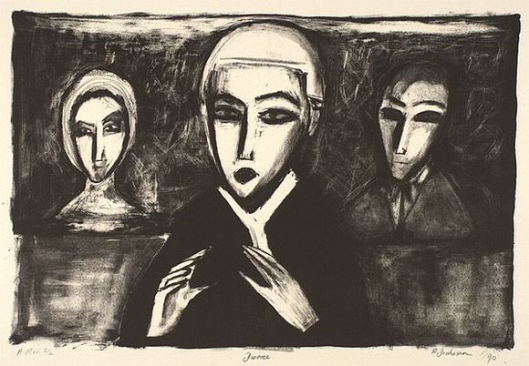 Artist: b'Dickerson, Robert.' | Title: b'Divorce' | Date: 1990 | Technique: b'lithograph, printed in black ink, from one stone' Artist: b'Dickerson, Robert.' | Title: b'Divorce' | Date: 1990 | Technique: b'lithograph, printed in black ink, from one stone'