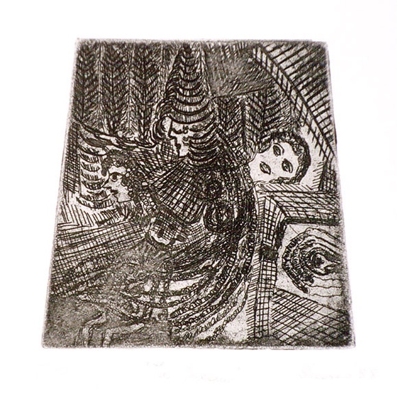 Artist: b'Shearer, Mitzi.' | Title: b'The dream' | Date: 1987