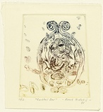 Artist: b'Hiotakis, Frank.' | Title: b'Cocktail bar' | Date: 1988 | Technique: b'drypoint, printed in colour, from one plate' | Copyright: b'\xc2\xa9 Frank Hiotakis, Australia'