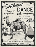 Artist: WORSTEAD, Paul | Title: Settlement Dance. | Date: 1975 | Technique: screenprint, printed in black ink, from one stencil | Copyright: This work appears on screen courtesy of the artist