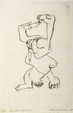 Artist: b'Hodgkinson, Frank.' | Title: b'Le petit dejeuner' | Date: 1954 | Technique: b'drypoint'